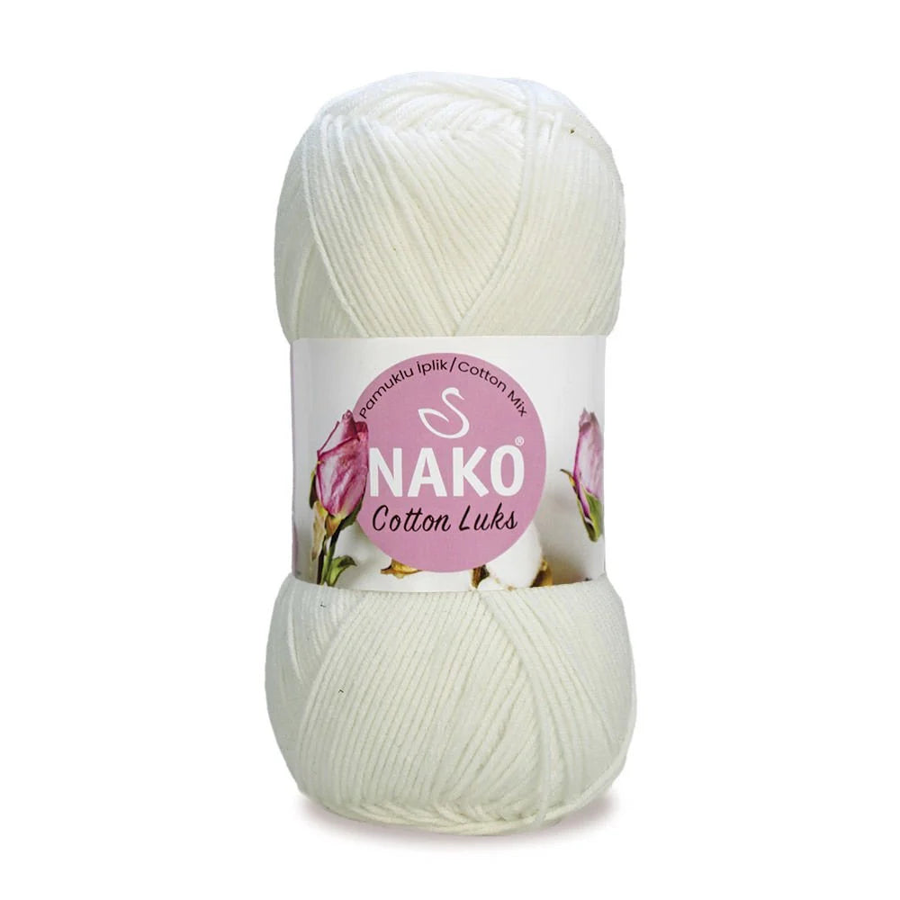 Nako Cotton Luks, cotton yarn, hand knitting, crochet, amigrumi