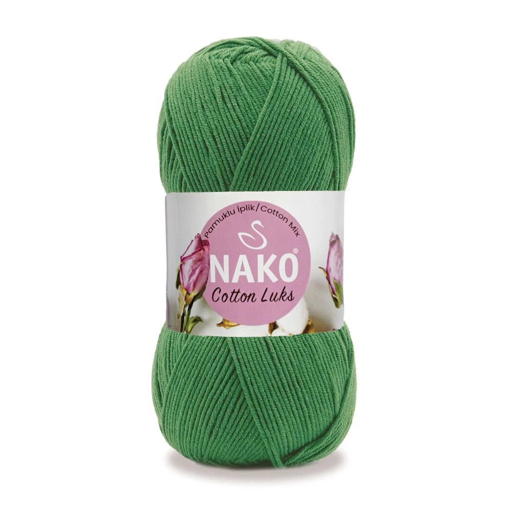 Nako Cotton Luks, cotton yarn, hand knitting, crochet, amigrumi