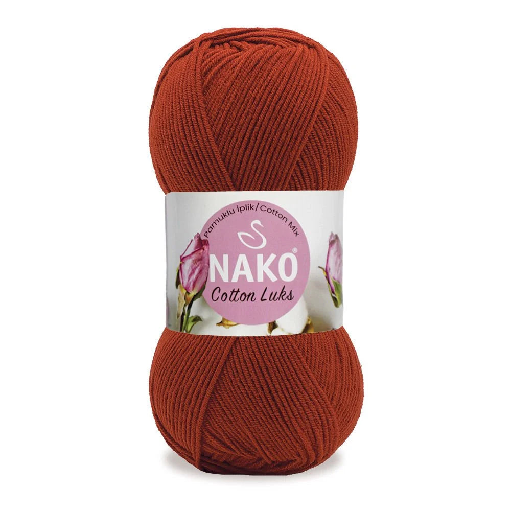 Nako Cotton Luks, cotton yarn, hand knitting, crochet, amigrumi