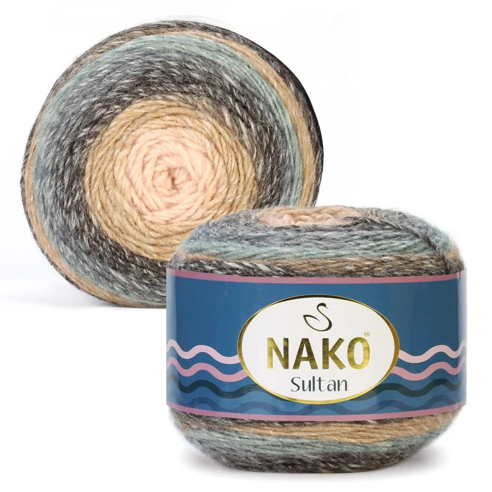 Nako Sultan hand knitting yarn, hobby shopy, crochet