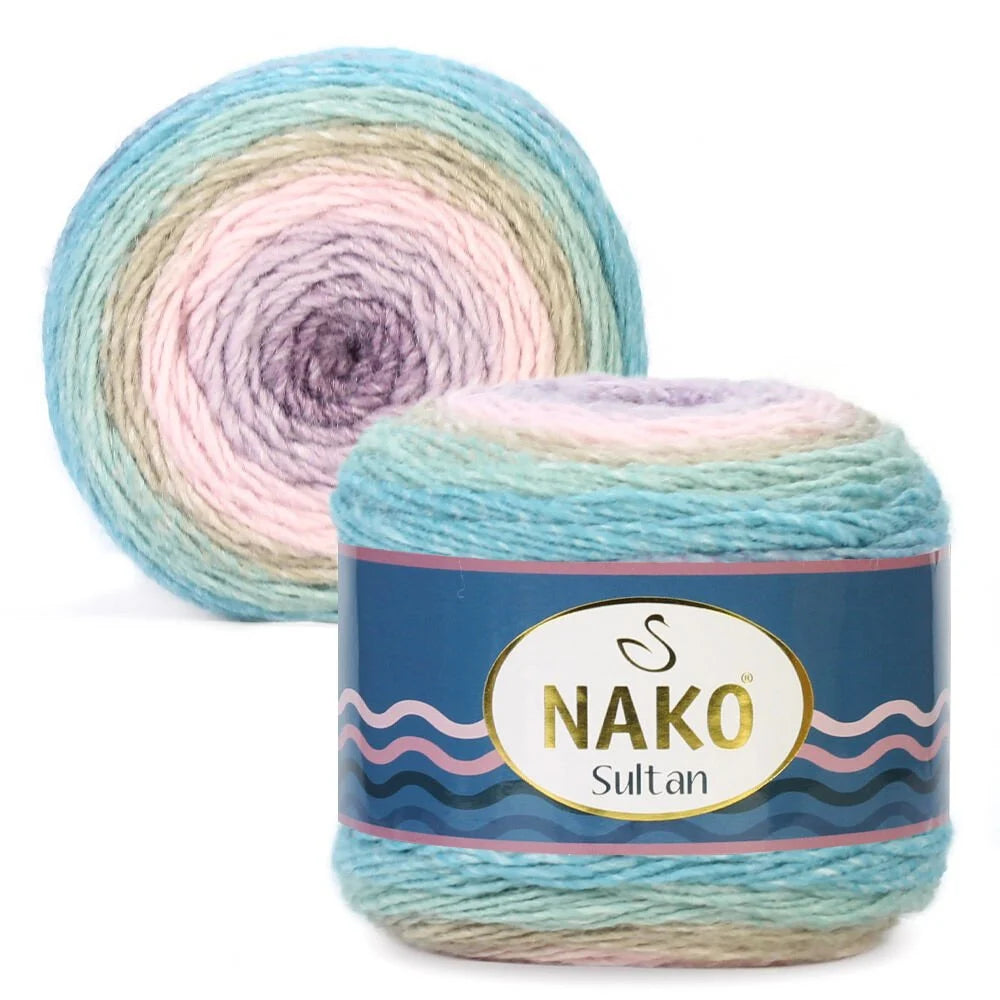 Nako Sultan hand knitting yarn, hobby shopy, crochet